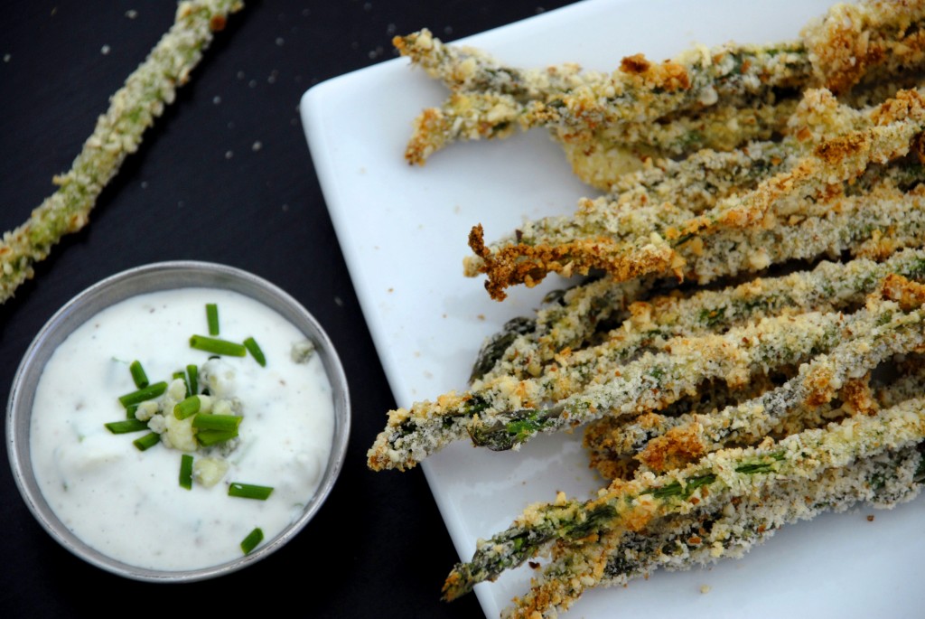 baked crispy asparagus fries